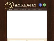 Tablet Screenshot of cafebarrera.nl